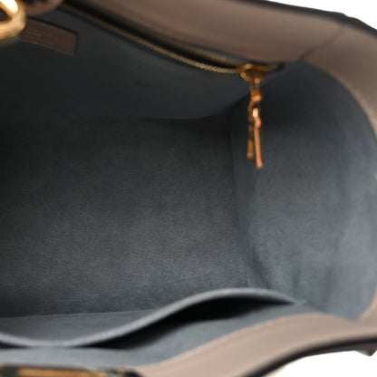 Louis Vuitton Calfskin Monogram On My Side PM Greige 5 of 9