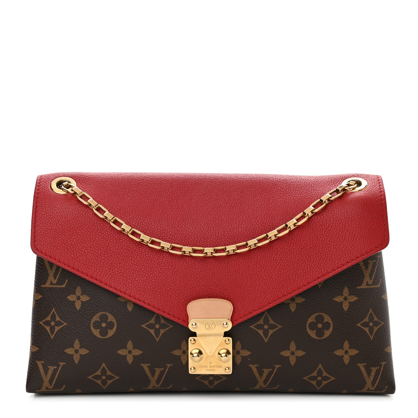 Monogram Pallas Chain Cherry
