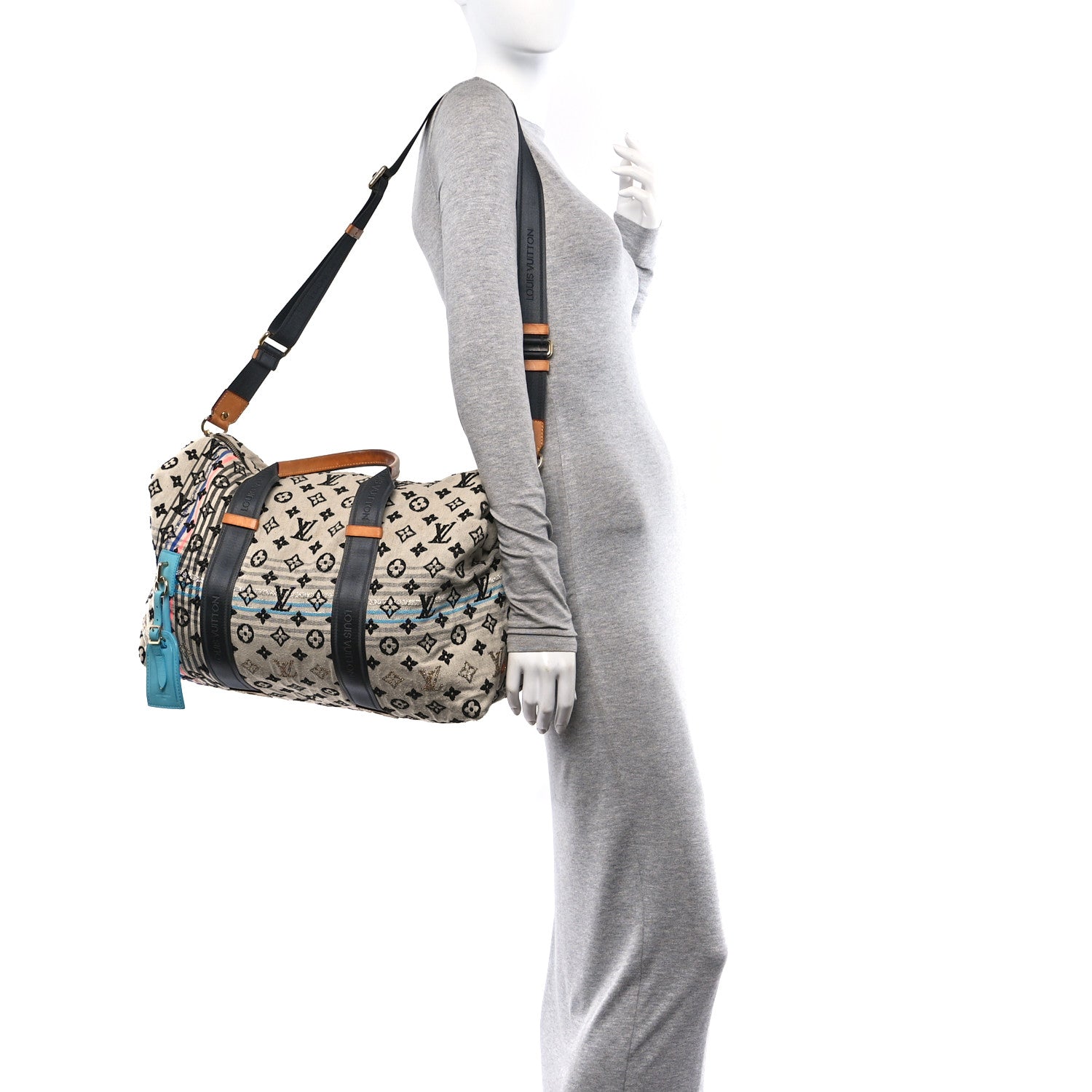 Louis Vuitton Monogram Cheche Tuareg Blue 2 of 15