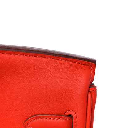 Hermes Swift Birkin 25 Capucine 11 of 12