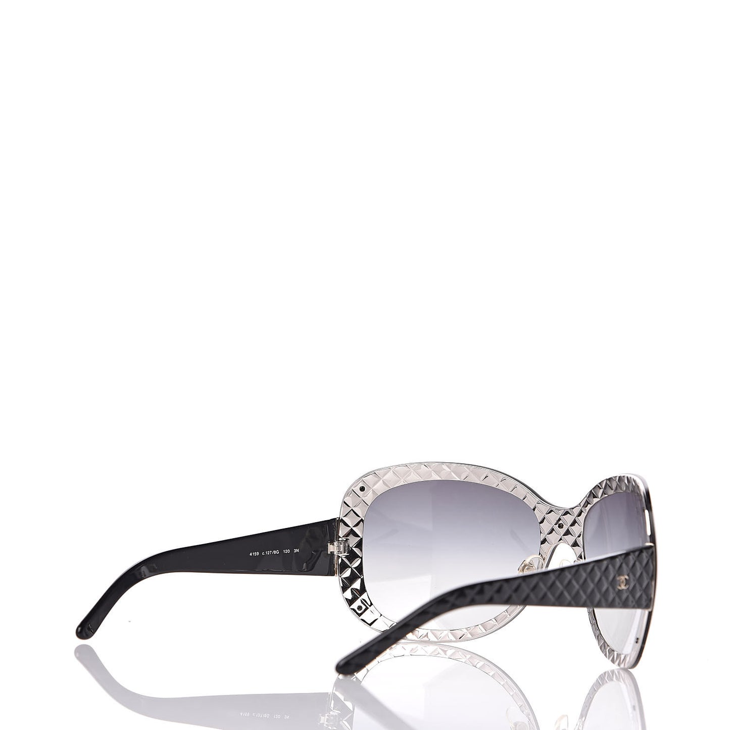 Quilted CC Sunglasses 4159 Black