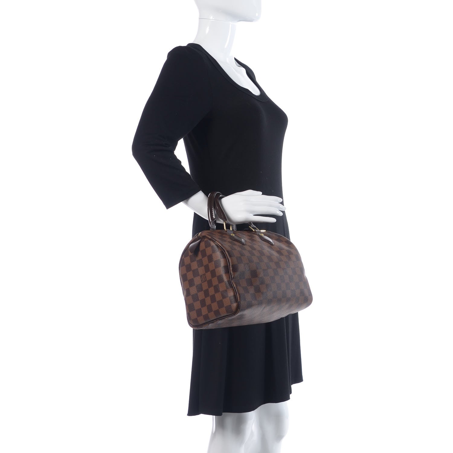 Louis Vuitton Damier Ebene Speedy 25 2 of 10