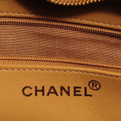 Chanel Calfskin Frame Handbag Beige 6 of 9
