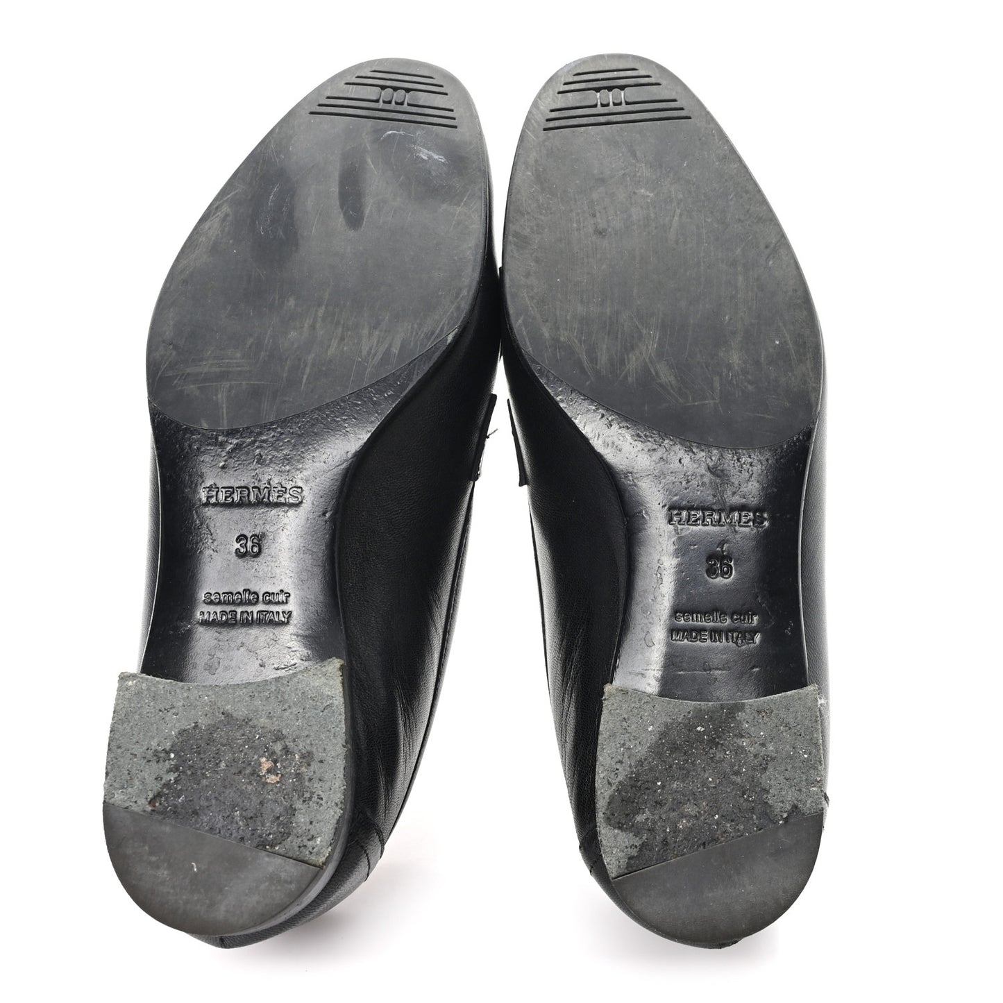 Goatskin Womens Royal Loafers 36 Black