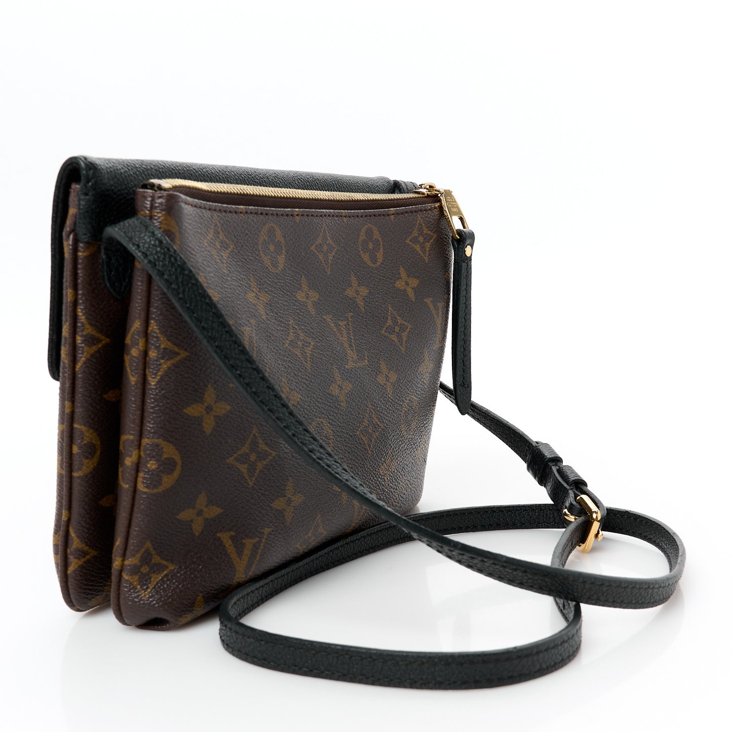 Monogram Twice Pochette Black