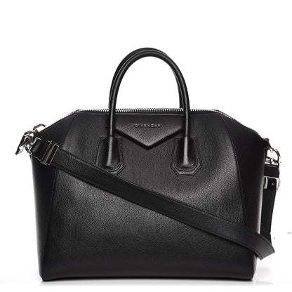 Givenchy Sugar Goatskin Medium Antigona Black 1 of 12
