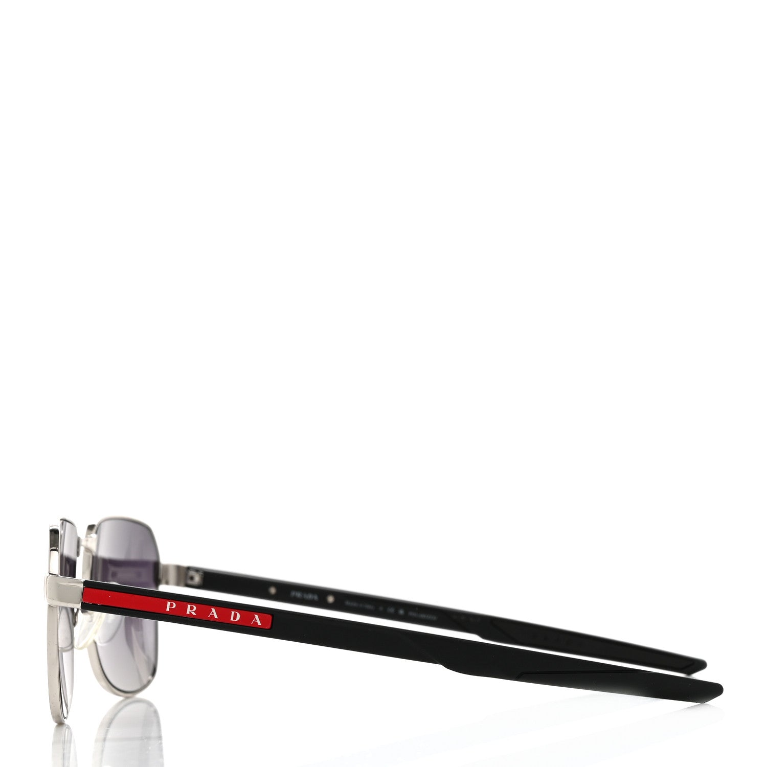 Prada Square Sunglasses SPS 54W Black 4 of 9