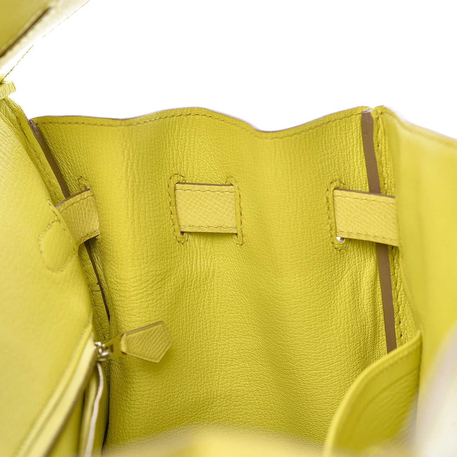 Hermes Epsom Birkin 35 Lime 12 of 38