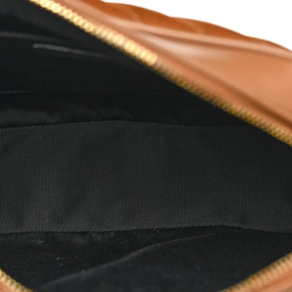 Saint Laurent Suede Matelasse Monogram Lou Camera Bag Cinnamon 5 of 10