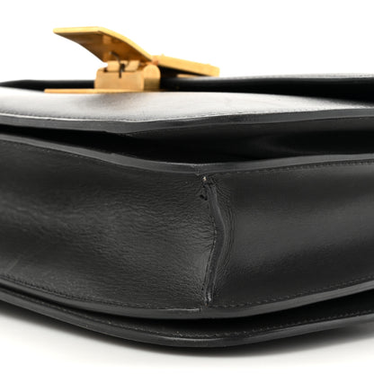 Celine Box Calfskin Medium Classic Box Flap Bag Anthracite 10 of 14