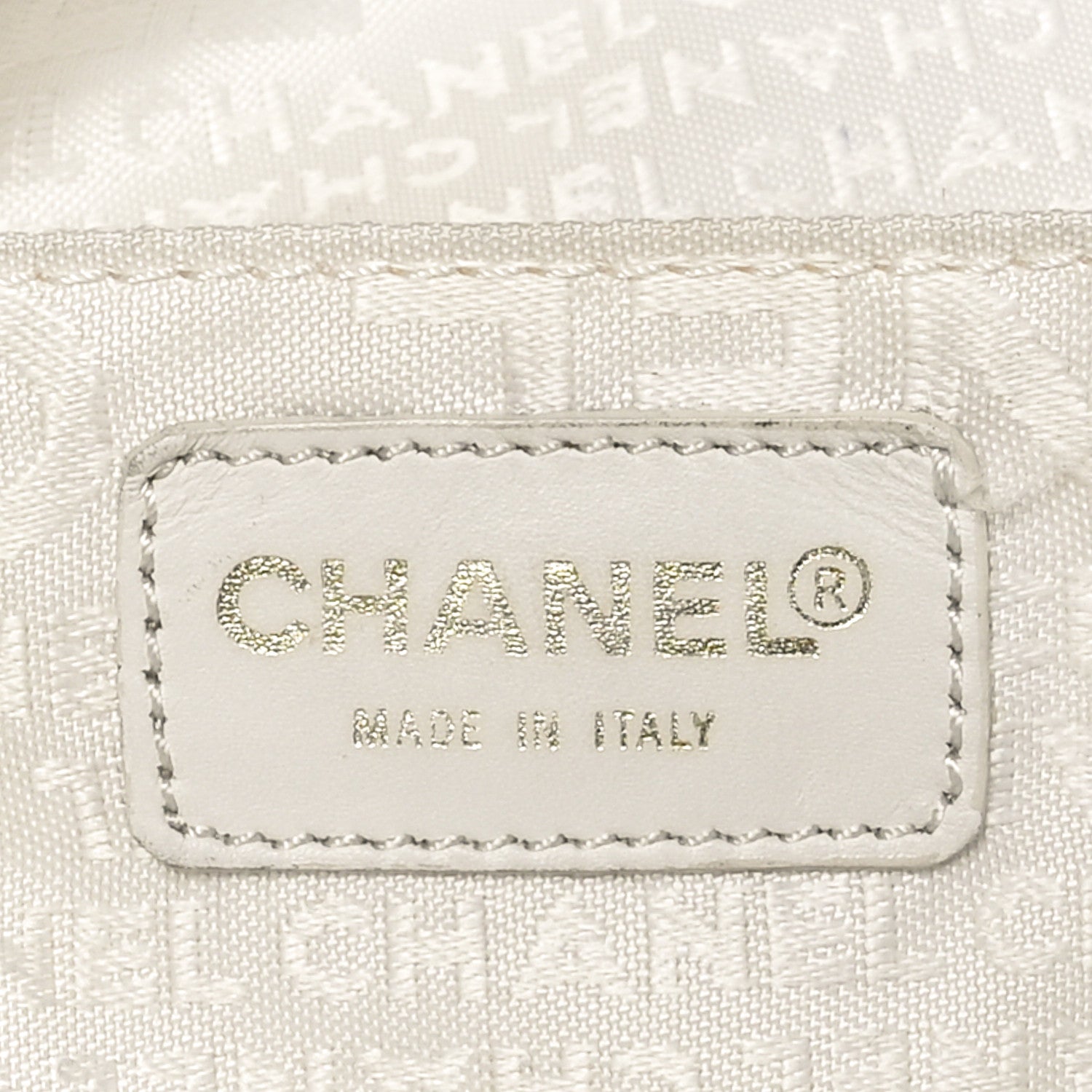 Chanel Canvas Coco Window Tote Black White 6 of 11