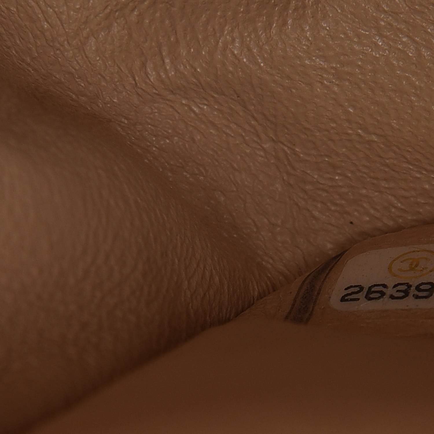 Chanel Caviar Quilted Medium Double Flap Beige 7 of 8