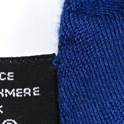 Hermes Cashmere Silk New Libris Confettis D'Ex Libris Stole Bleu De Chine 8 of 8