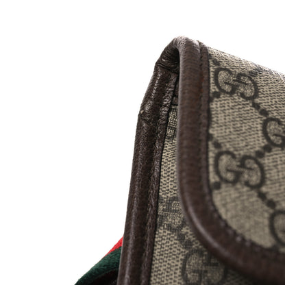 Gucci GG Supreme Monogram Neo Vintage Web Belt Bag Brown 12 of 12