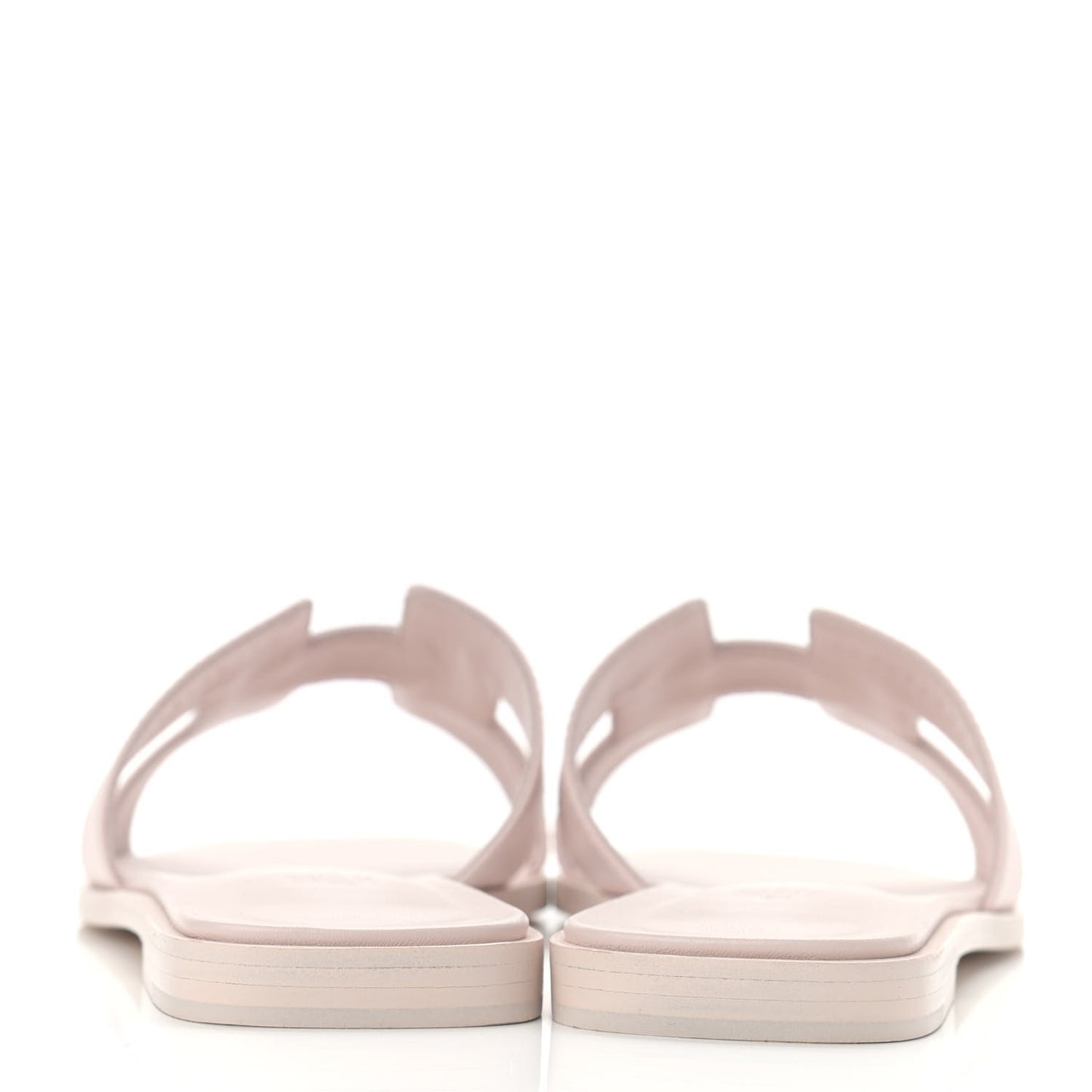 Box Calfskin Oran Sandals 39 Rose Pale