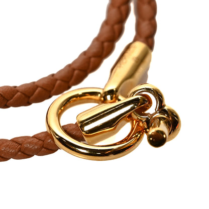 Hermes Swift Glenan Double Tour Bracelet T2 Gold 4 of 5