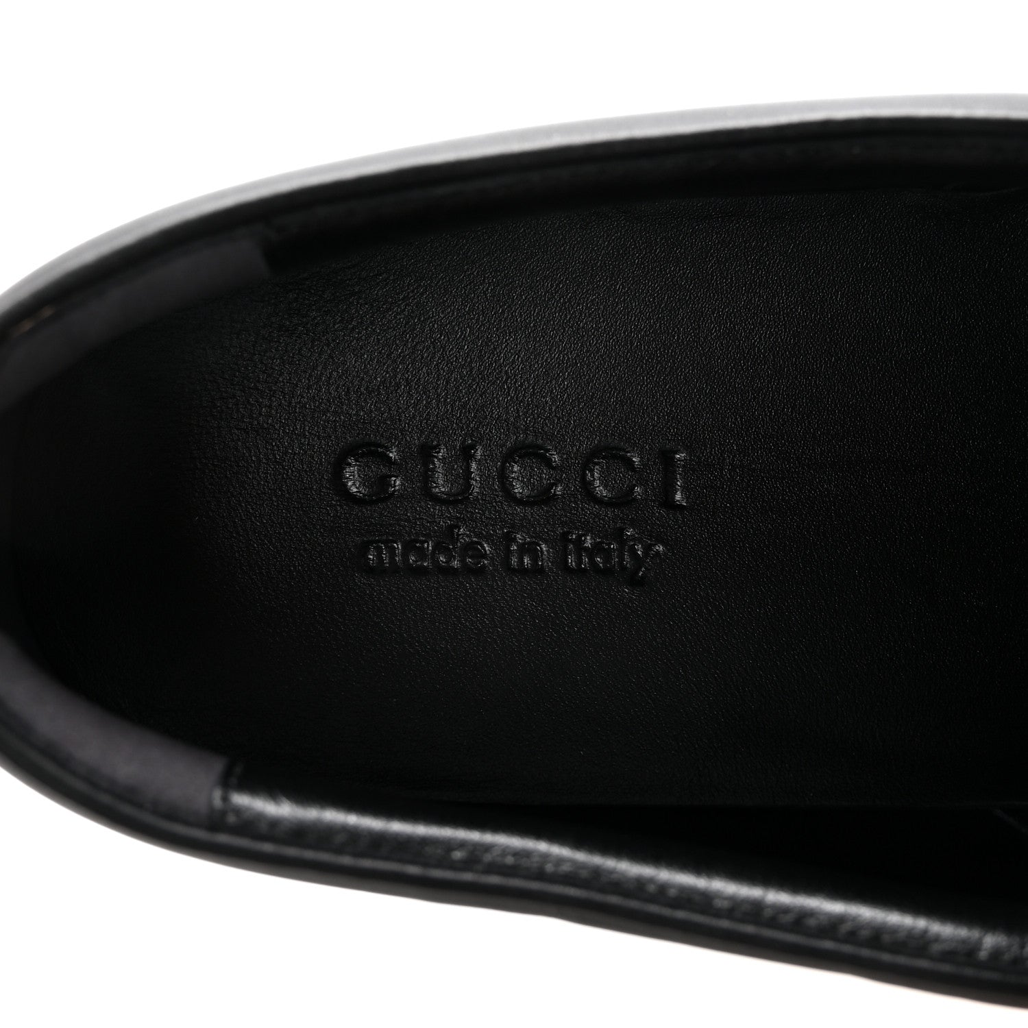 Gucci GG Supreme Monogram Mens Slip On Sneaker 12 Black 8 of 10
