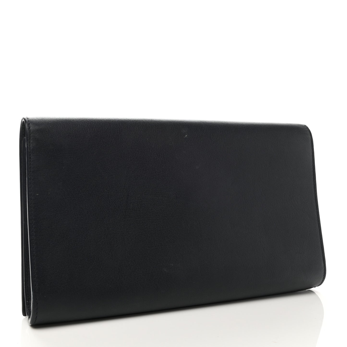 Calfskin Monogram Large Belle De Jour Clutch Black