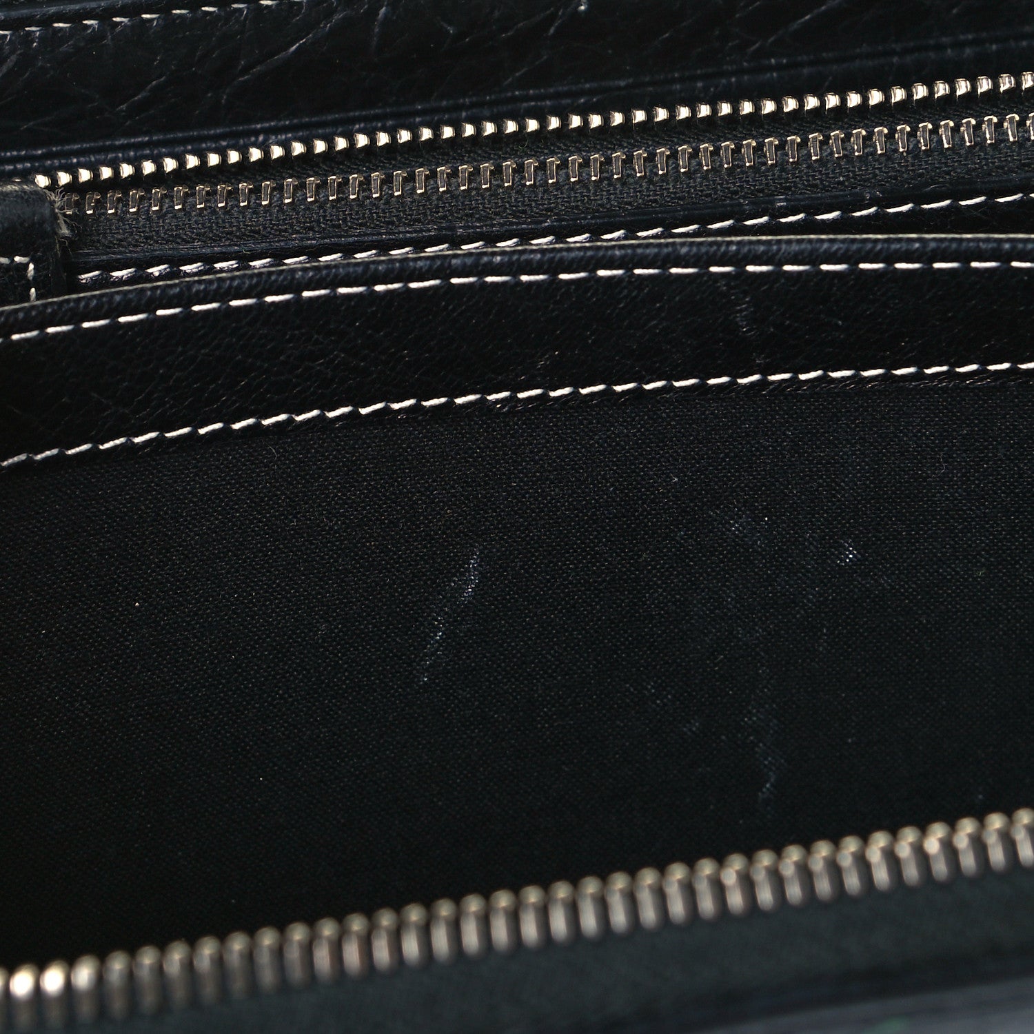 Balenciaga Agneau Arena Logo Multicolor Print Bazar Continental Zip Around Wallet Black Multicolor 8 of 10