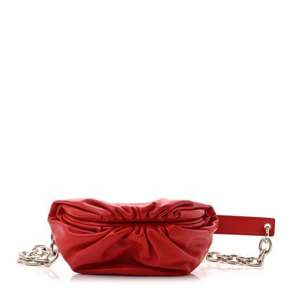 Bottega Veneta Nappa The Belt Chain Pouch Red 1 of 9