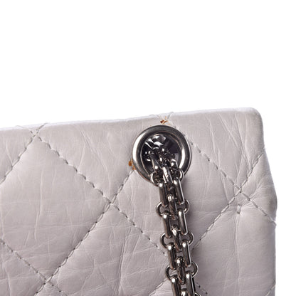 Chanel Aged Calfskin Quilted 50th Anniversary 2.55 Reissue 228 Flap White 19 of 27