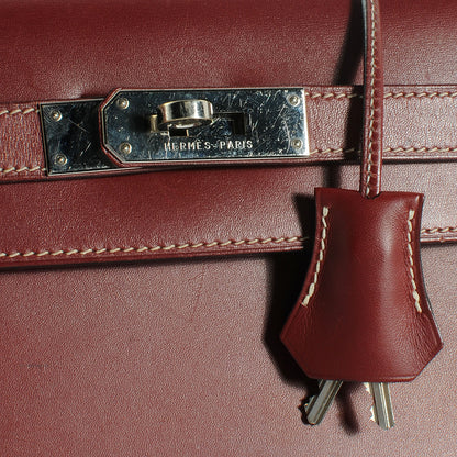 Hermes Chamonix Kelly Sellier 28 Rouge H 6 of 8