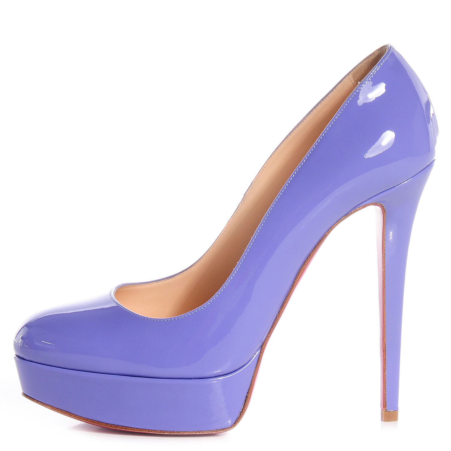 Christian Louboutin Patent Bianca 140 Pumps 39 Lavender 1 of 7