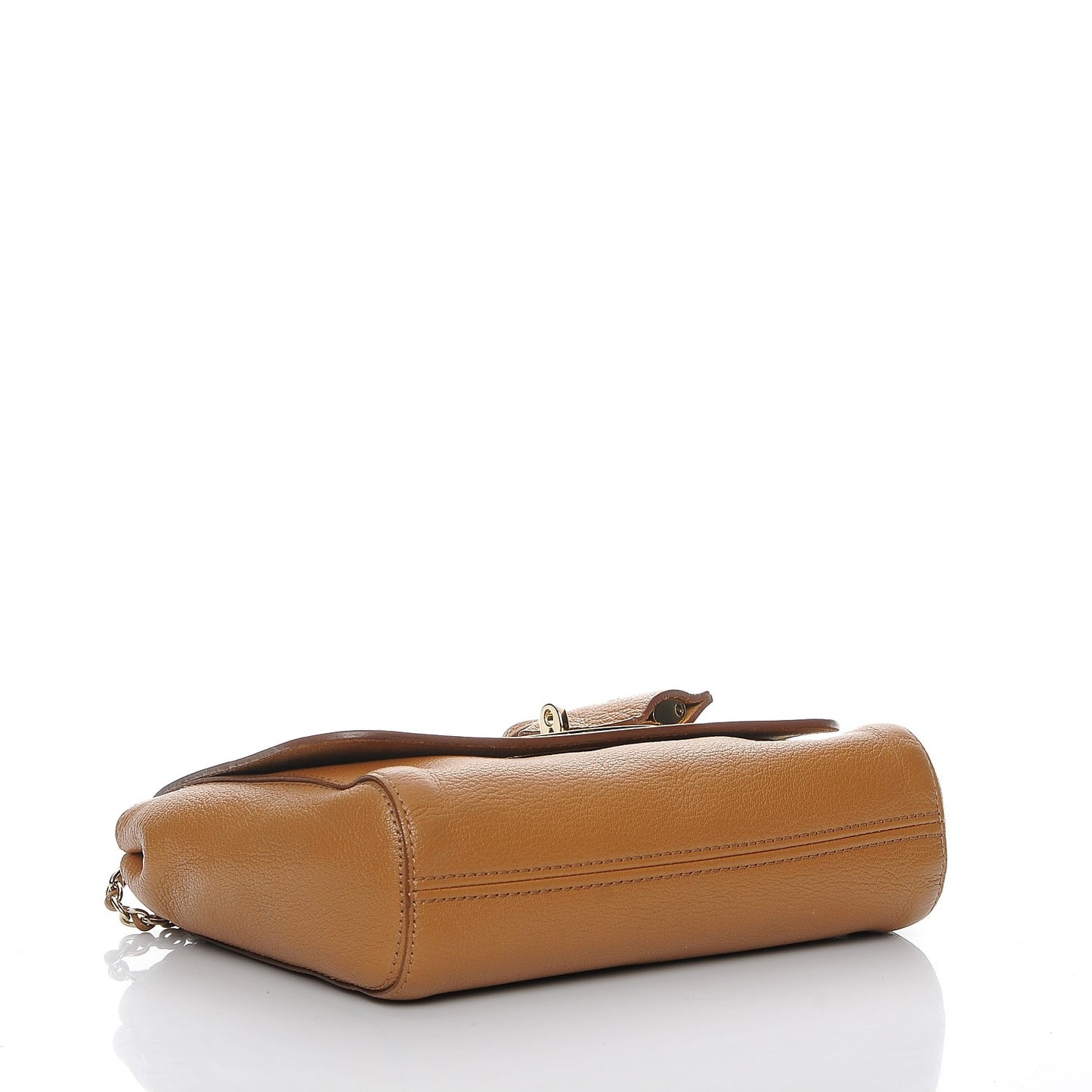 Glossy Goatskin Lily Deer Brown