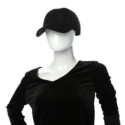 Hermes Cotton Miles H Circle Hat 59 Black 2 of 8