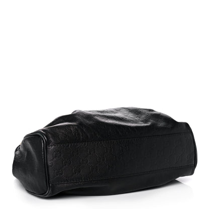 Gucci Guccissima Medium Sukey Tote Black 4 of 13