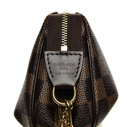 Louis Vuitton Damier Ebene Eva Clutch 6 of 7