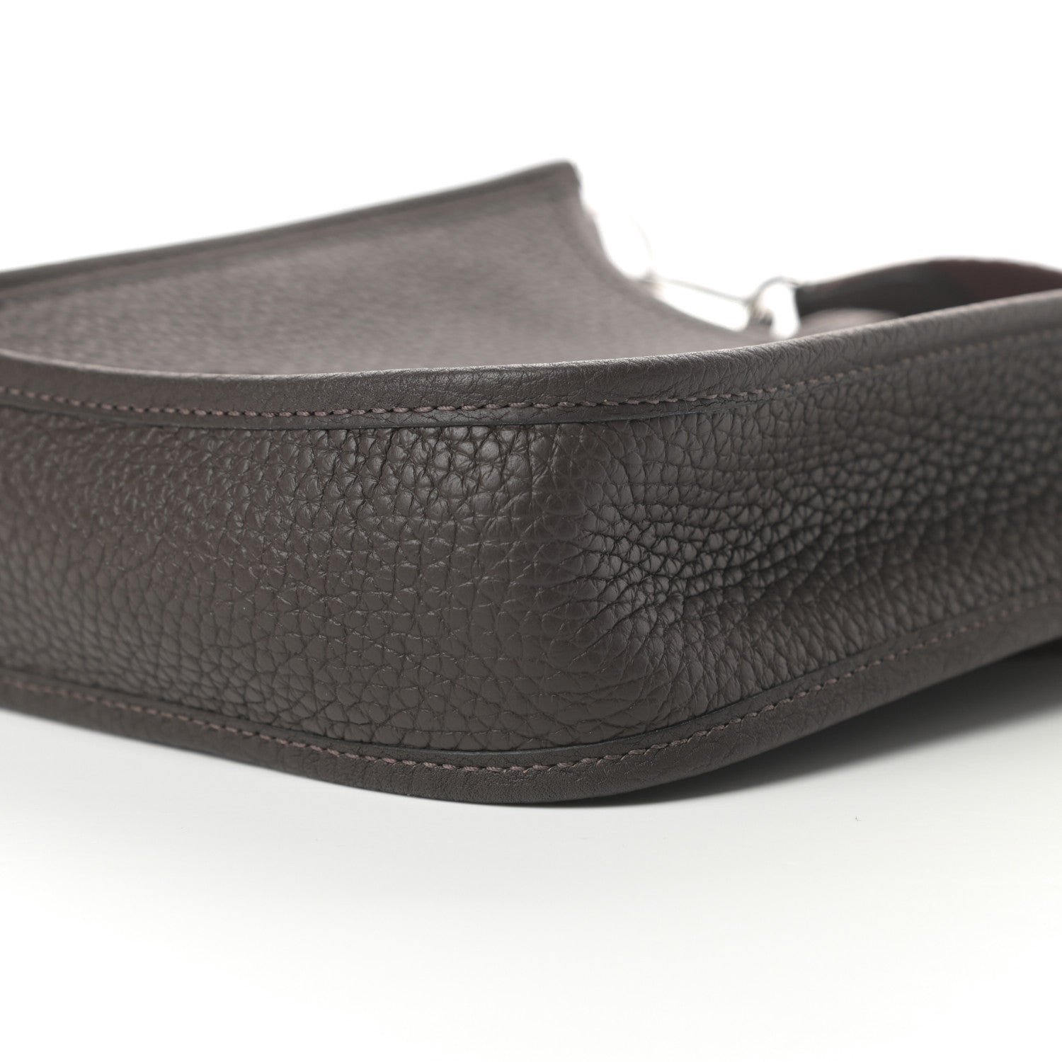 Hermes Taurillon Clemence Amazone Evelyne TPM Ebene Havane 10 of 11