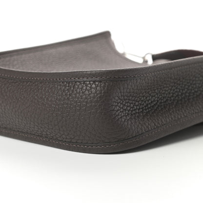 Hermes Taurillon Clemence Amazone Evelyne TPM Ebene Havane 10 of 11
