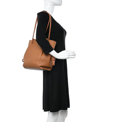 Loewe Calfskin Small Flamenco Knot Bag Caramel 2 of 14