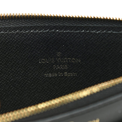 Louis Vuitton Monogram Slim Purse Black 6 of 8