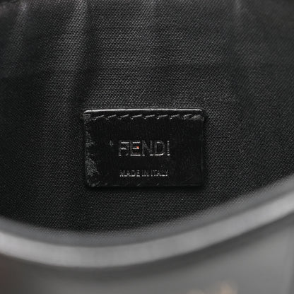 Fendi Vitello Baltico Mini Pouch Crossbody Pouch Black 6 of 13