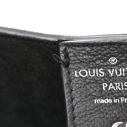 Louis Vuitton Calfskin Lockme Cabas Black 13 of 15