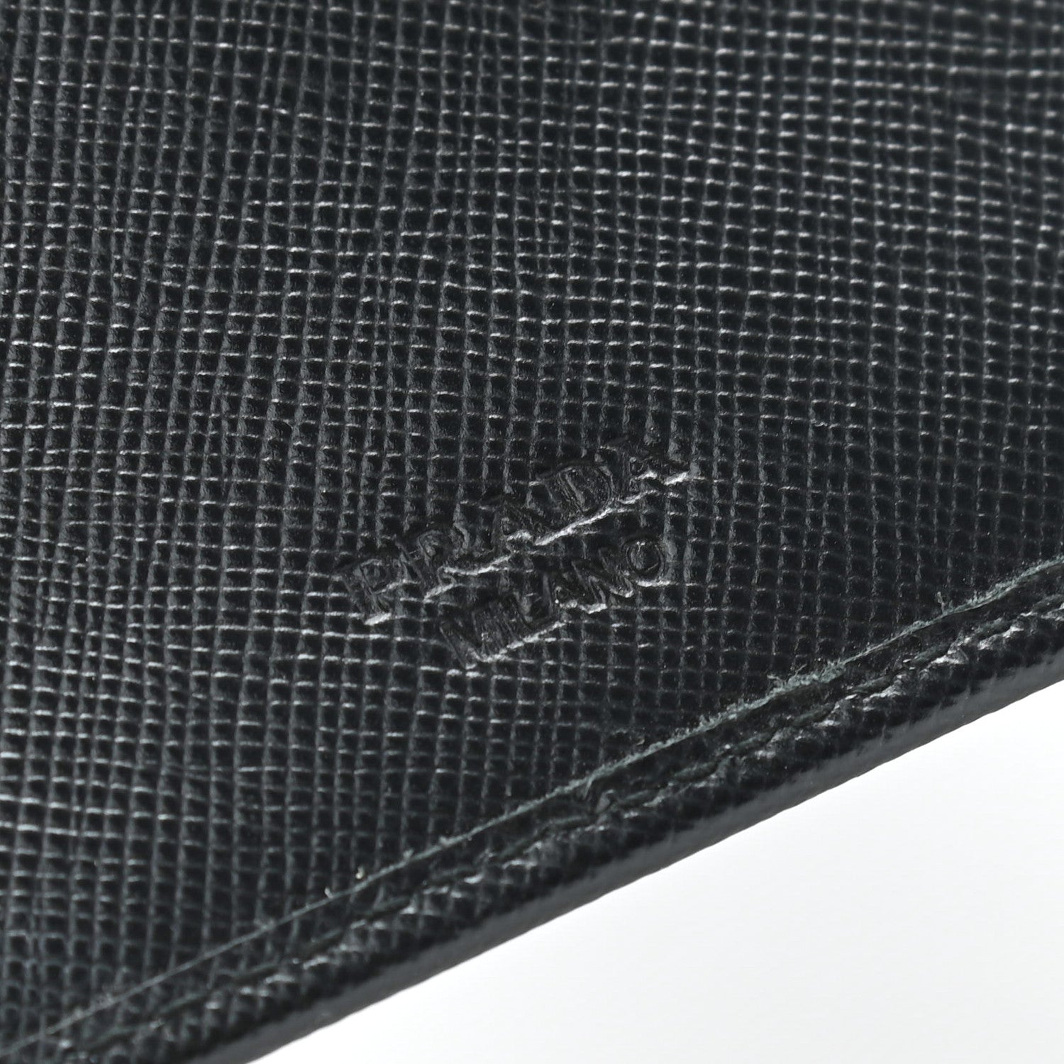 Prada Saffiano Metal Continental Flap Wallet Nero Black 6 of 7