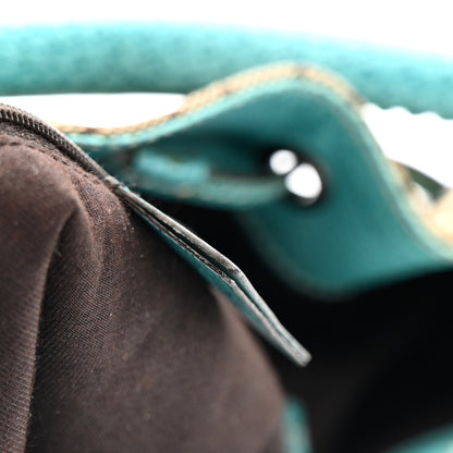 Gucci Monogram Drawstring Hobo Turquoise 11 of 15