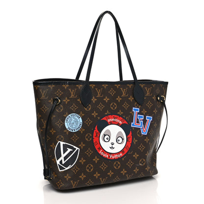 Louis Vuitton Monogram My LV World Tour Neverfull MM 4 of 14