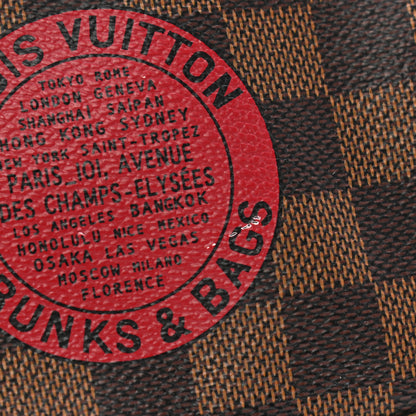 Louis Vuitton Damier Ebene Complice Trunks and Bags Mini Pochette Accessories Red 8 of 8