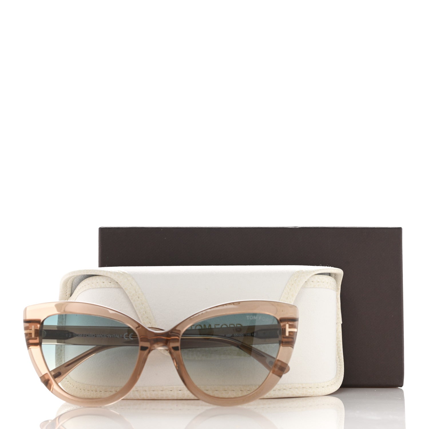Tom Ford Anya Sunglasses TF762 Rose Champagne 1113174 – FASHIONPHILE