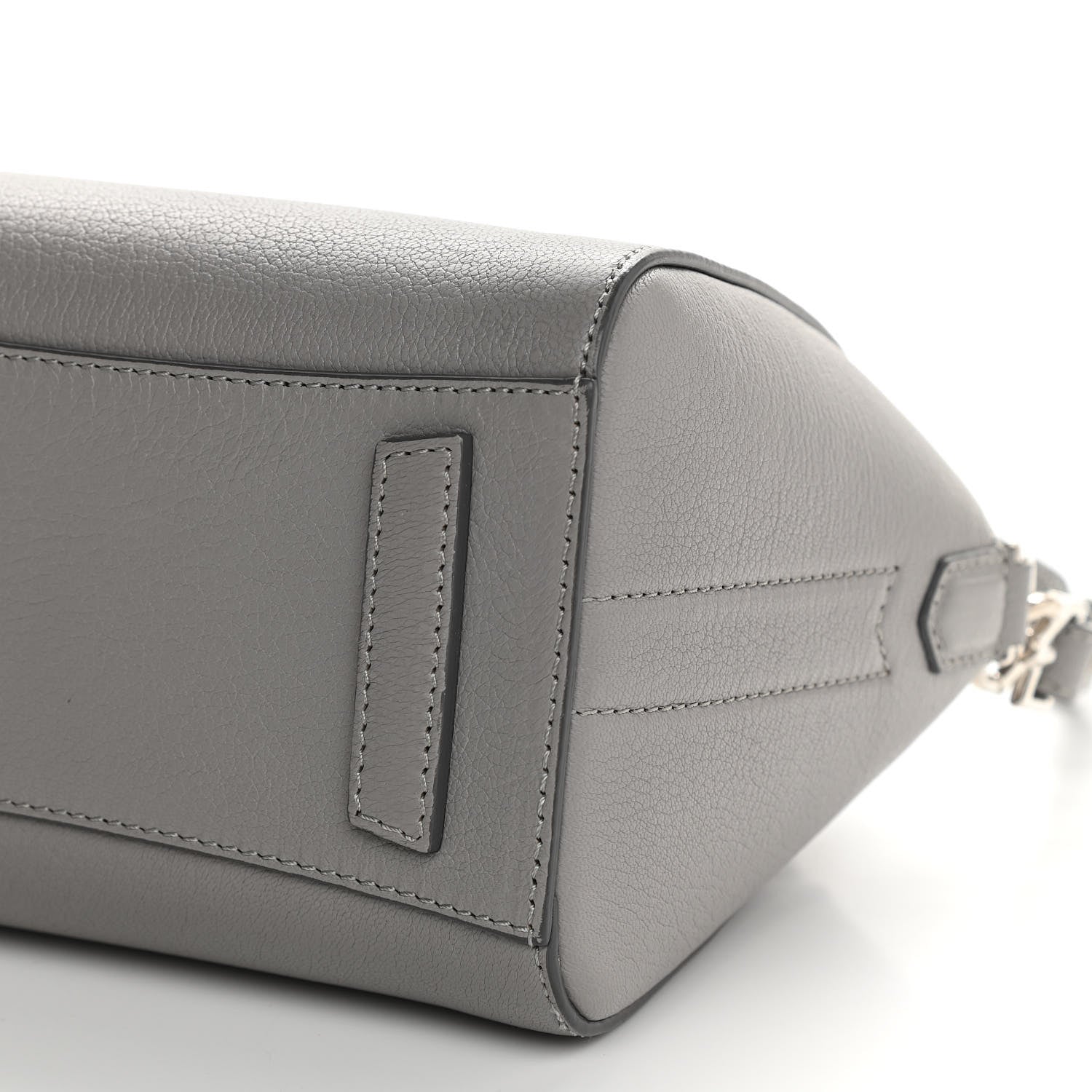Givenchy Sugar Goatskin Mini Antigona Pearl Grey 10 of 12
