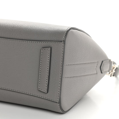 Givenchy Sugar Goatskin Mini Antigona Pearl Grey 10 of 12