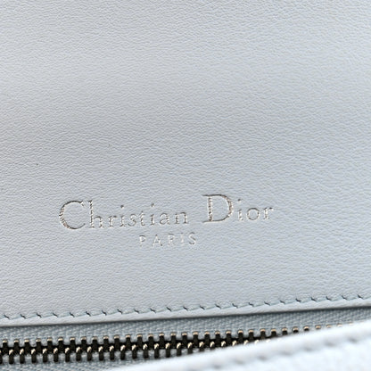 Christian Dior Grained Calfskin Medium Diorama Flap Bag Light blue 6 of 13