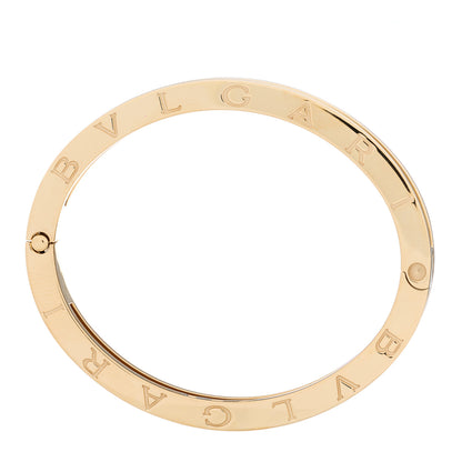 Bulgari 18K Yellow Gold B.Zero1 Bangle Bracelet M 3 of 4