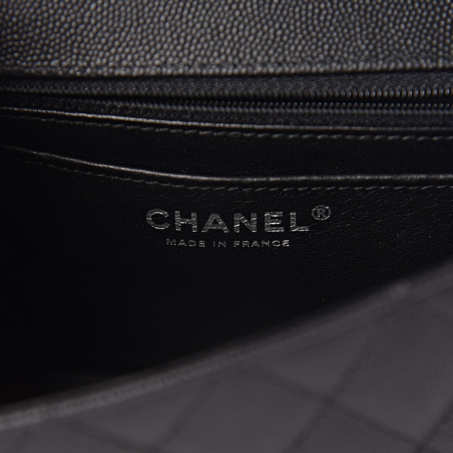 Chanel Caviar Quilted Mini Rectangular Flap Black 6 of 11