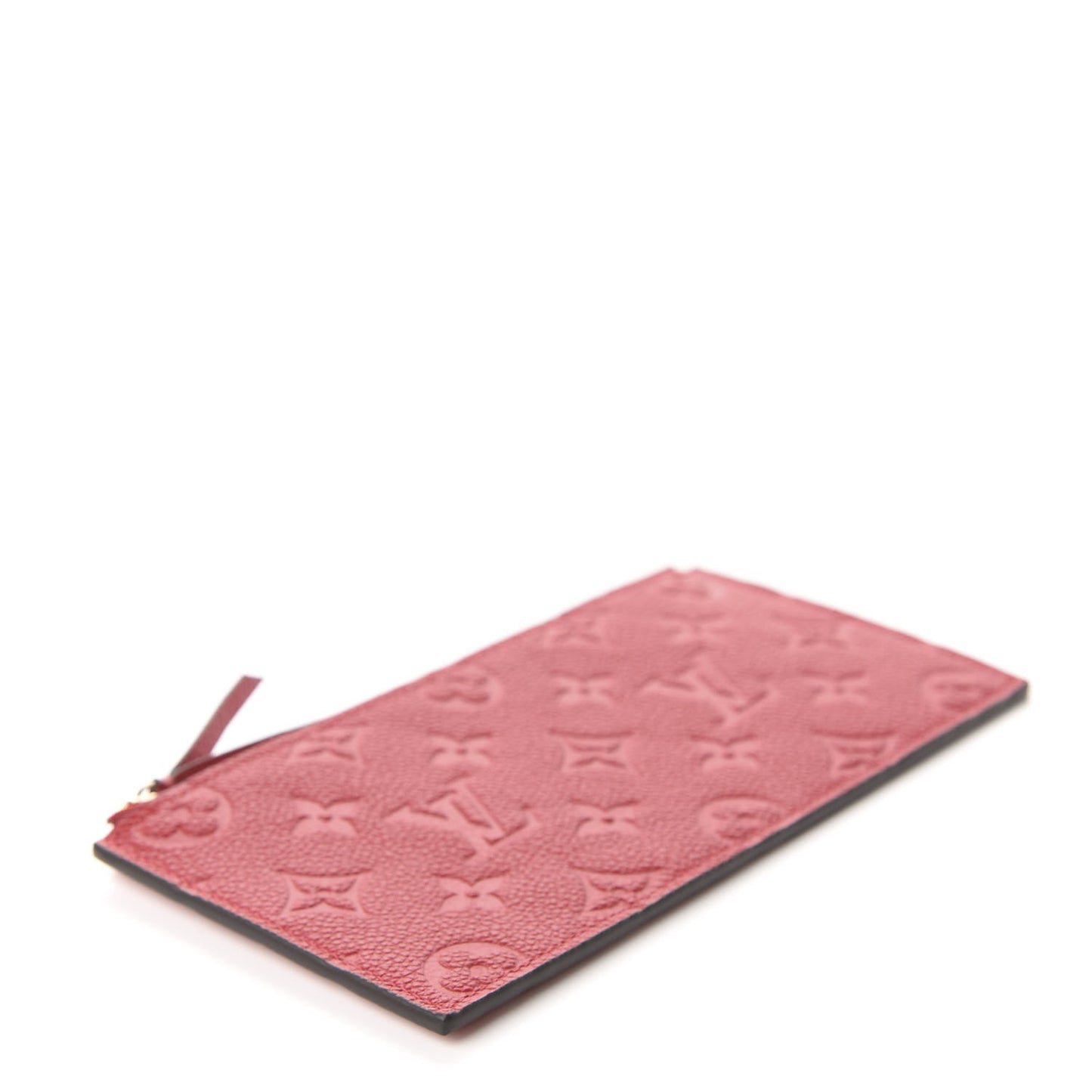 Empreinte Felicie Chain Wallet Zippered Insert Cherry