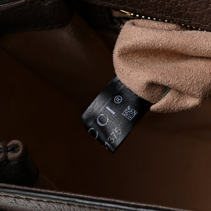 Gucci GG Supreme Monogram Web Small Ophidia Flap Messenger Bag Brown 5 of 11