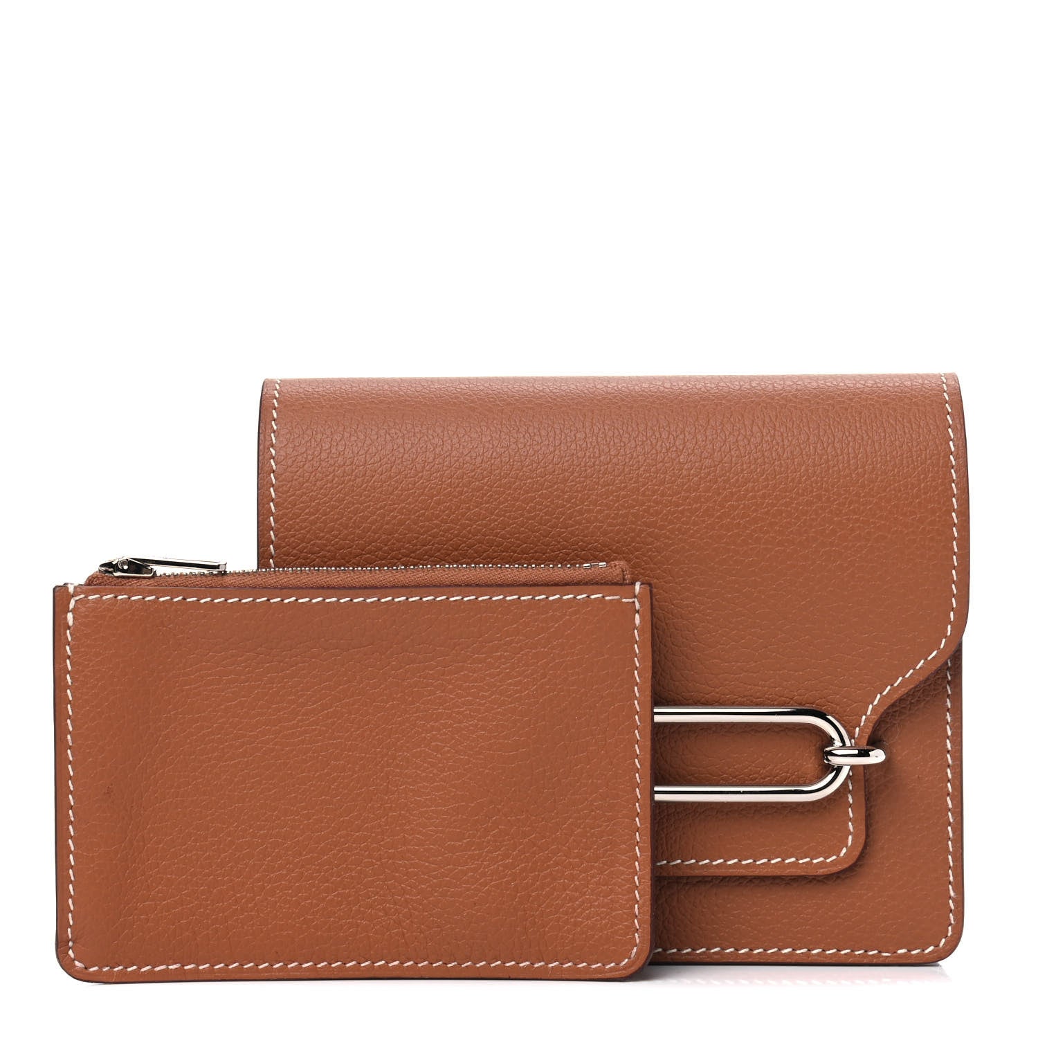 Hermes Evercolor Roulis Slim Wallet Gold 2 of 5